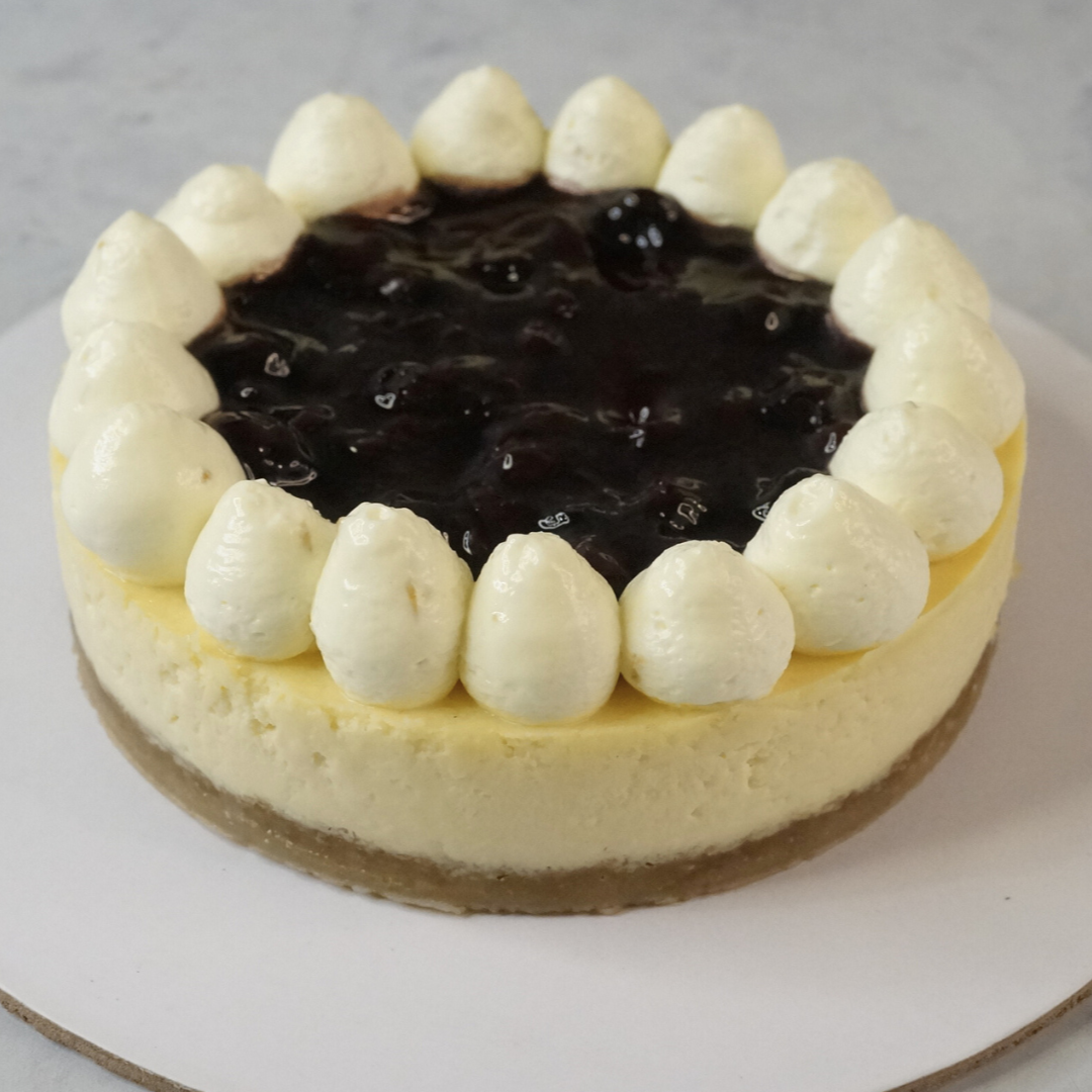 Eggless Blueberry Baked Cheesecake (500g)